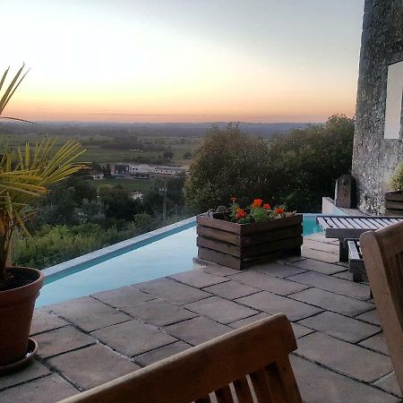 Le Prieure Bed and Breakfast Saint-Pey-de-Castets Exteriör bild
