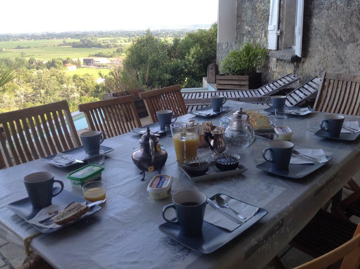 Le Prieure Bed and Breakfast Saint-Pey-de-Castets Exteriör bild